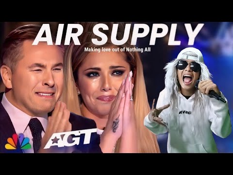 Amazing Voice Singing The Song Air Supply Made Judges Crying Hysterically | America's Got Talent