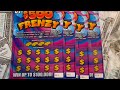 Illinois Lottery 500$ Frenzy Scratch Tickets