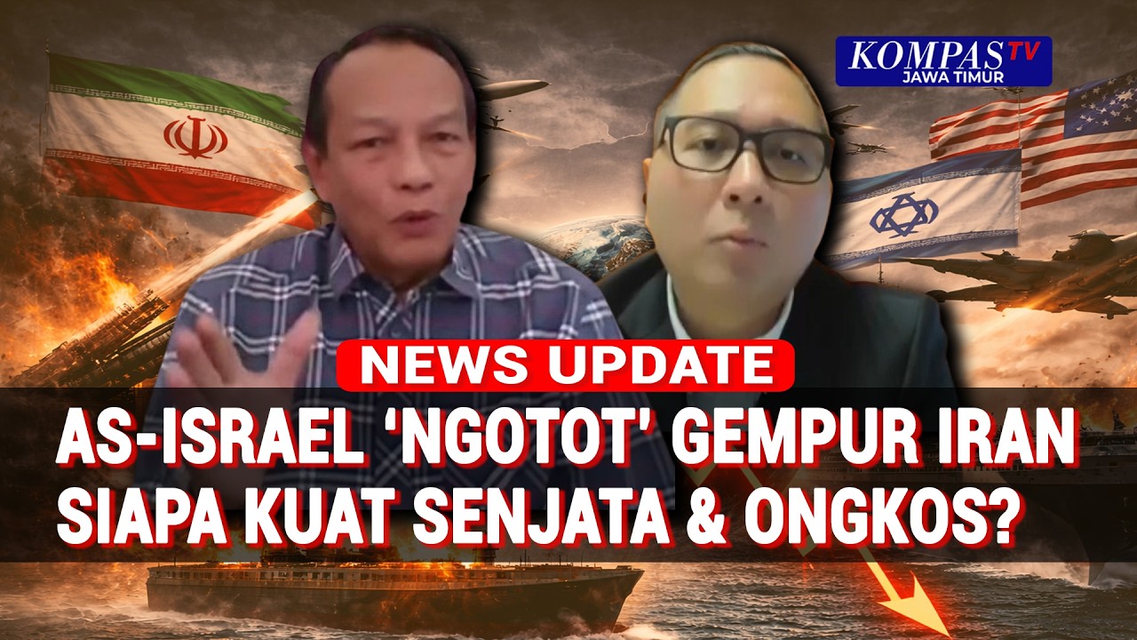 [FULL] Adu Kuat Senjata Militer & Ongkos Perang AS-Israel VS Iran Dibedah Eks KSAU dan Ekonom!