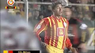 Efsane Haci Unutulmaz Maç Gs Mi̇lan 03 07 2001