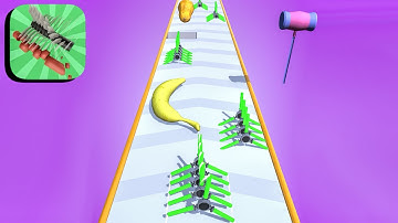 Blade Stack ​- All Levels Gameplay Android,ios (Levels 4-6)