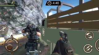 Bravo Call on Combat Duty WW2 FPS | Sniper Shoot Terrorist #3 (by Ozone Studios) Android Gameplay screenshot 4