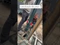 canalização com tubulações grossas e apropriadas para poços artesianos