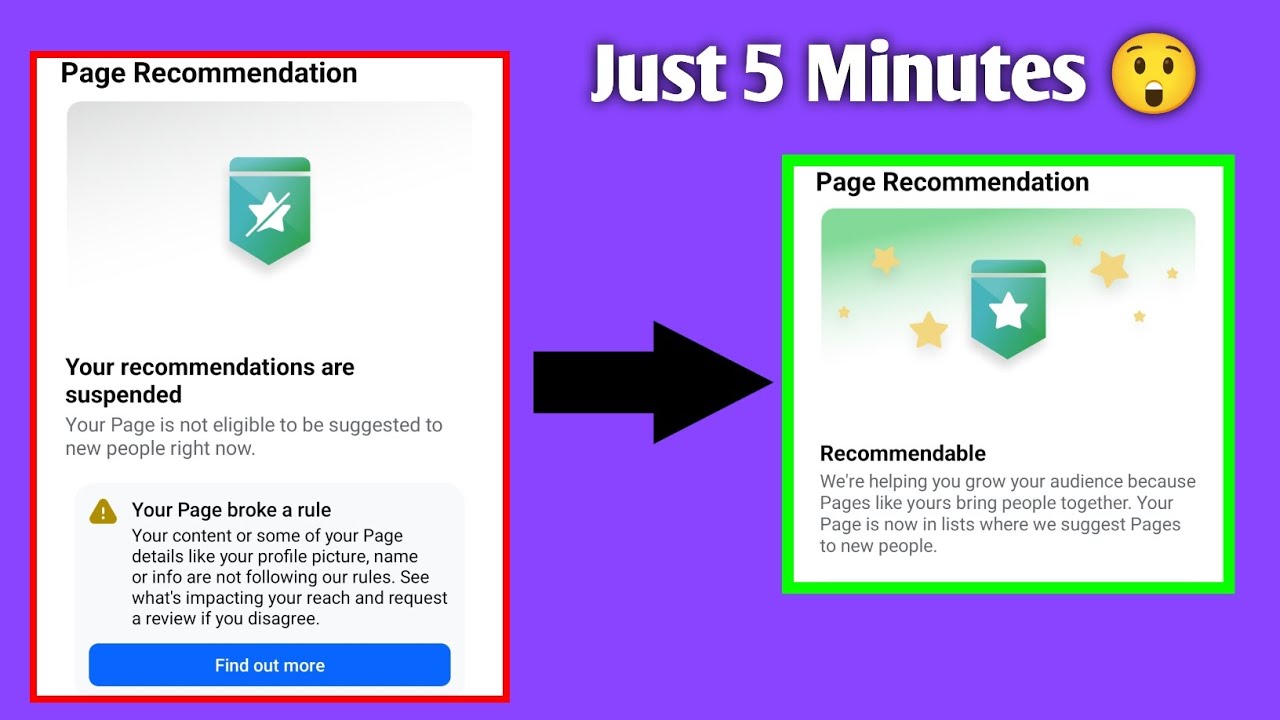 Why Facebook Recommendations Suspended | How To Solve Recommendation Problems