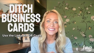 Ditch Business Cards: Network with Your LinkedIn QR Code