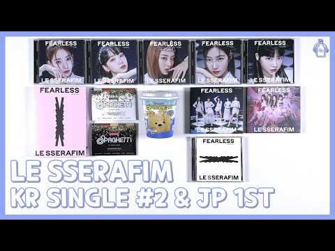 LE SSERAFIM | SPAGHETTI | KR 1st Single Album Part.2 & FEARLESS
