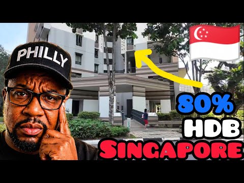 Inside Singapore Most Popular HDB Flats Subsidized Public Housing Neighborhood 🇸🇬