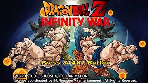 Dragon Ball Infinity War Tenkaichi Tag Team DBZ TTT MOD PPSSPP ISO V1