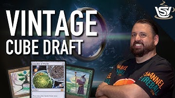 Is Zuran Orb Broken With Fastbond? | Vintage Cube Draft | MTG