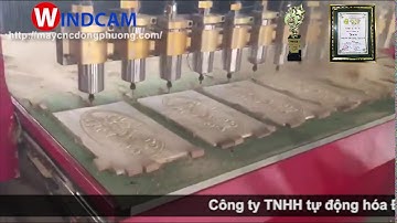 Máy đục vi tính khổ lớn chất lượng cao| Máy CNC Đông Phương - 0362903888