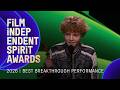 KAYO MARTIN wins BEST BREAKTHROUGH PERFORMANCE at the 2026 Film Independent Spirit Awards