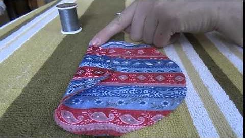 how to make a fabric hexagon for quilting or any sewing you have