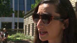 Demonstrators demand city cuts ties with ICE