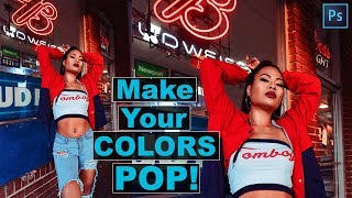 5 Ways To ENHANCE Your COLORS & Make Them POP! (Photoshop Version)