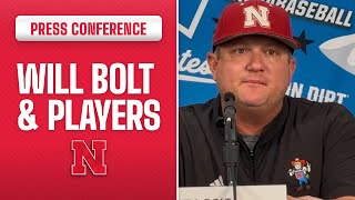 Nebraska Baseball HC Will Bolt, 2B Rhett Stokes & P Tucker Timmerman preview Lincoln Regional | GBR