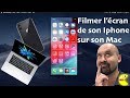 Filmer lecran de liphone sur un mac en 5 min