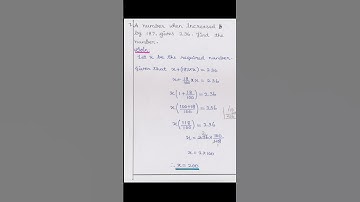 8thmaths ex 4.1 sum 7|shorts@tnmaths6to10