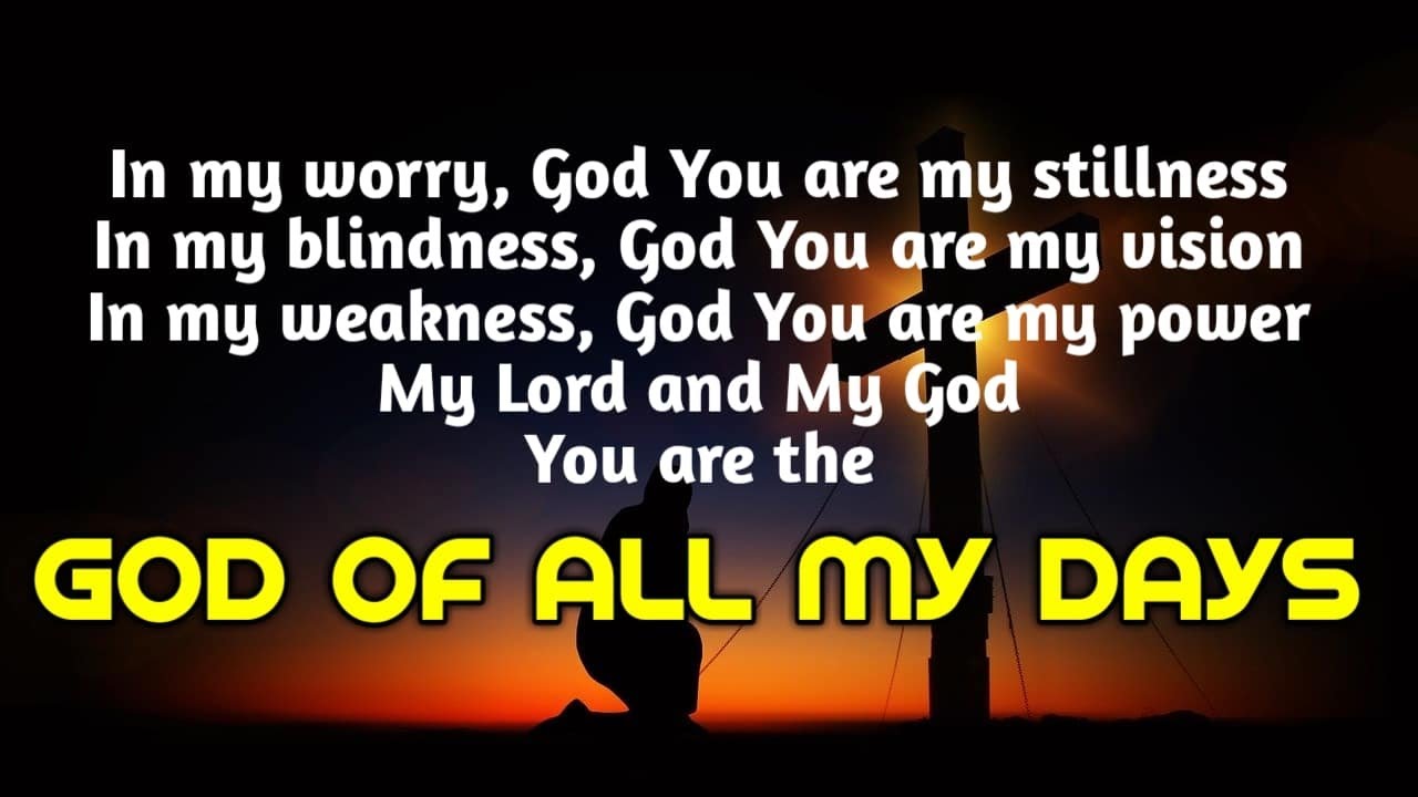 Download POWERFUL Worship Song - GOD OF ALL MY DAYS (Lyrics) - Casting Crowns Music