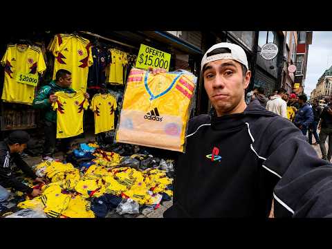 I WENT LOOKING FOR THE COLOMBIA JERSEY AFTER THE ELIMINATION