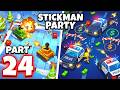 Ultimate Stickman Party Battle! 1-4 Players Random Tournament | Gameplay Walkthrough Part 24