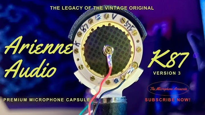 Is the Arienne Audio K87 v3 the Best U87 Clone Capsule Available?
