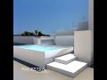 Mini piscine hors sol design