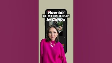 Canva Tutorial: iPhone Mock-up #shorts #canvatutorial #canvahacks #canvatips #videocreators