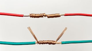 Famous Awesome Idea! How to Twist Electric Wire Together | Properly Joint Electrical Wire Wealth