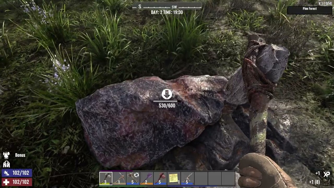 How to Get Iron in 7 Days to Die!