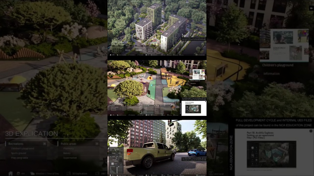 Project for NCA EDUCATION ZONE | LUMEN | NANITE 