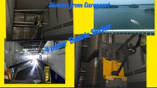 Sweden via Europoort with a 4 meter Double Deck Trailer