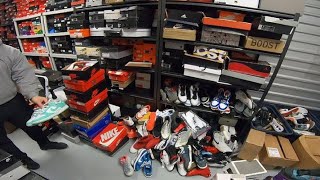 BUYING STORAGE UNIT SNEAKER COLLECTION!