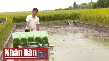 Sáng chế ứng dụng: Máy cấy không cần động cơ