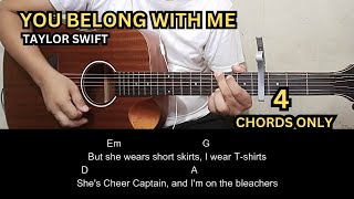 You Belong With Me - Taylor Swift | Guitar Tutorial | Guitar Chords