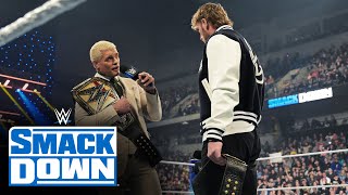 Cody Rhodes Learns Hell Battle Logan Paul At King And Queen Of The Ring Smackdown May 10 2024