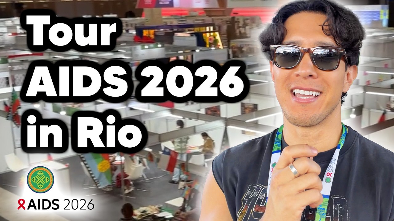 Thumbnail for TOUR the AIDS 2026 Conference in Rio w/ me!