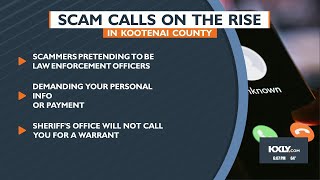 Scam calls on the rise
