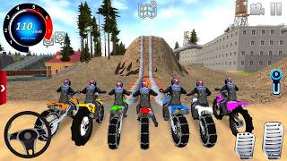Motocross Dirt Motor Bike Racing Simulator 3D - Offroad Bike Stunt Driving - Android Gameplay #1 screenshot 2