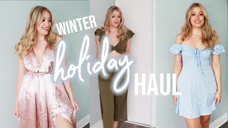Christmas Holiday Vacation Outfits | SHEIN TRY-ON HAUL