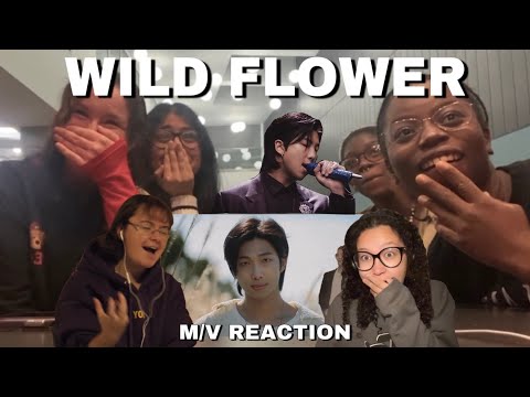 RM WILD FLOWER (with youjeen) Official M/V Reaction