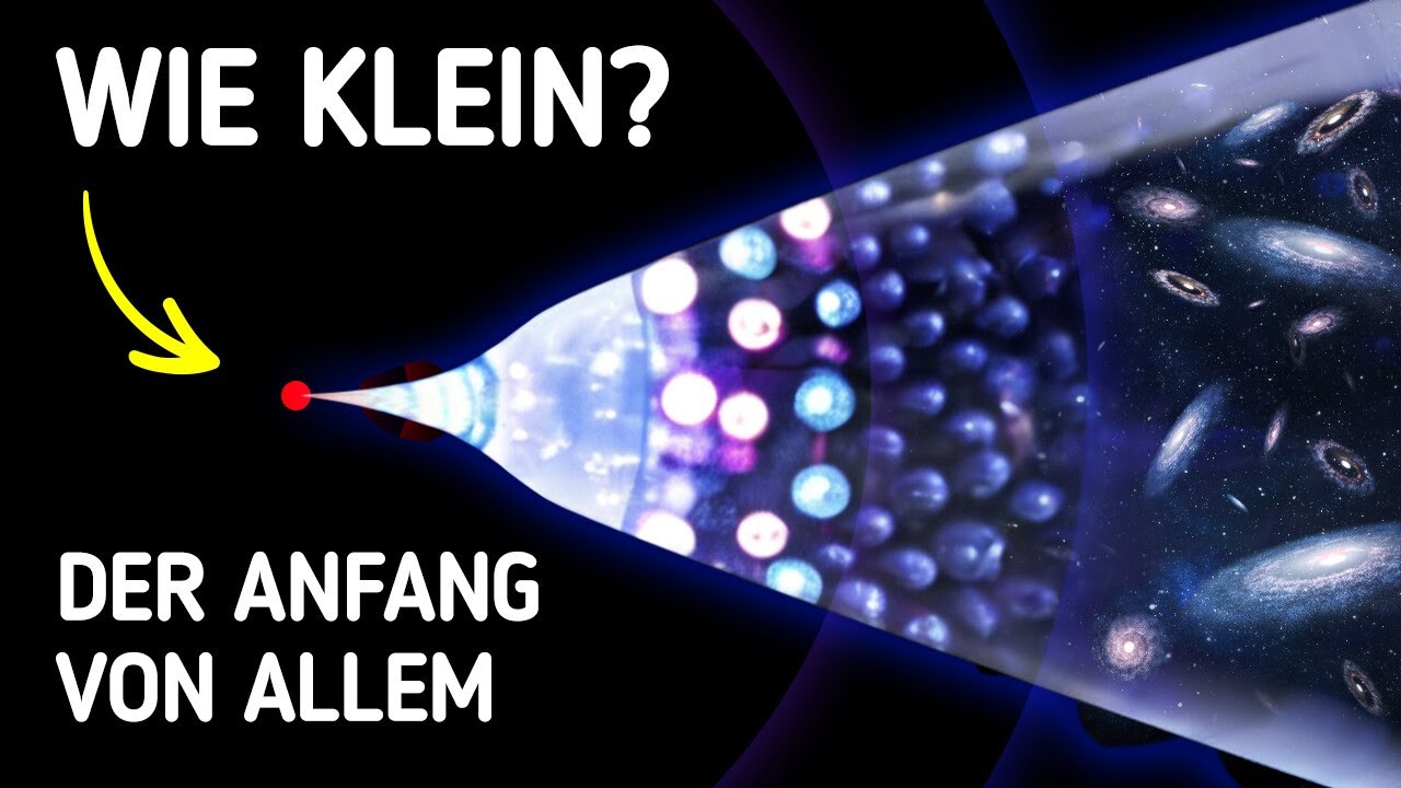 Der Anfang von allem. Wie groß war das Universum vor dem Urknall? - YouTube