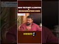 The Hidden Logic Behind YouTube Recommendations | Youtube MD | Ajay Vidyasagar | Gobinath #shorts
