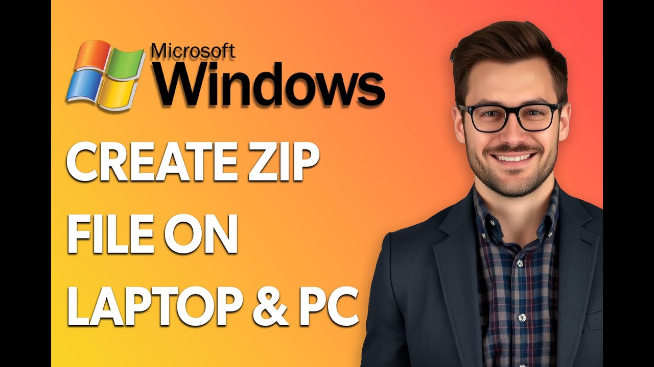 How To Create Zip File On Windows Laptop And Pc [Quick Tutorial] - YouTube