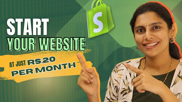 Build Your Online Store with Shopify - Only Rs.20/Month
