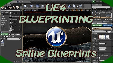 DPTV UE4 Blueprints Tutorial 8 (Spline Blueprints)