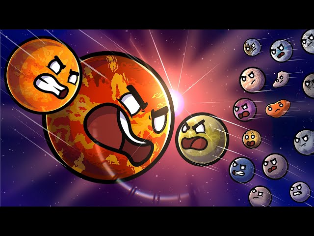 Sun Vs Mars  : Battle of the Planets
