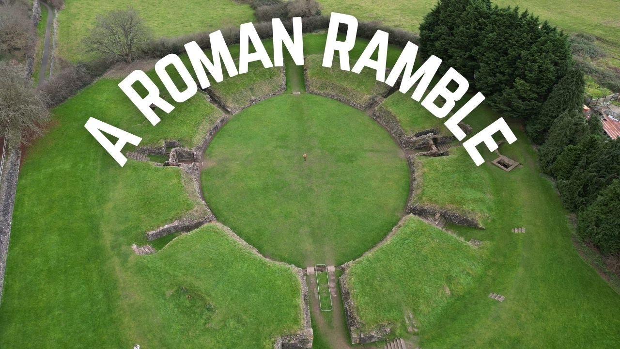 Caerleon Roman ruins & countryside circular walk