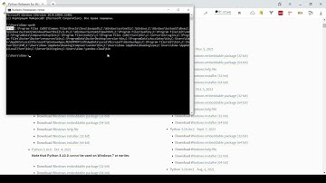 Особенности запуска Python на Windows