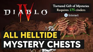 ALL Mystery Chest Locations (Helltide Hidden Chests) - DIABLO 4