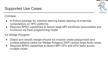 RADICAL-Pilot and Parsl: Executing Heterogeneous Workflows on HPC Platforms